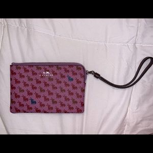 Coach wristlet